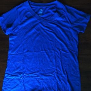 Blue Adidas Work Out Shirt (Girls Size XL, Women's Small/Medium)